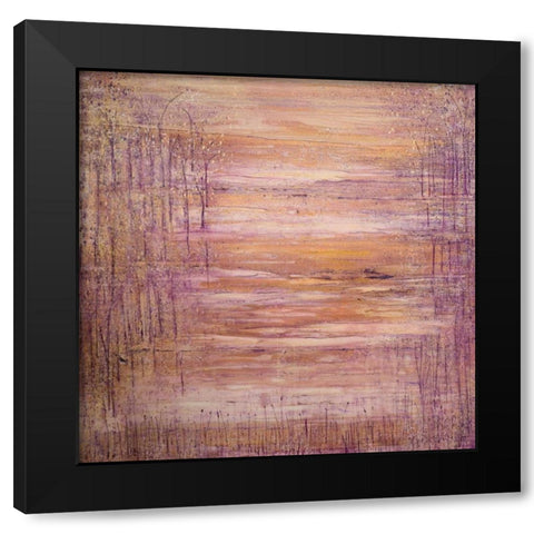 Through the Years Black Modern Wood Framed Art Print by Mercado, M.