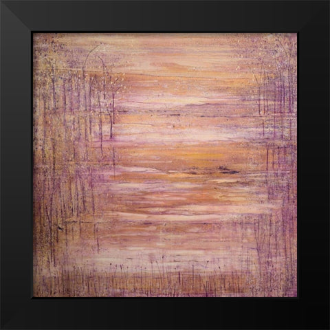 Through the Years Black Modern Wood Framed Art Print by Mercado, M.