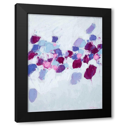 Amoebic Flow I Black Modern Wood Framed Art Print by Coolick, Ann Marie
