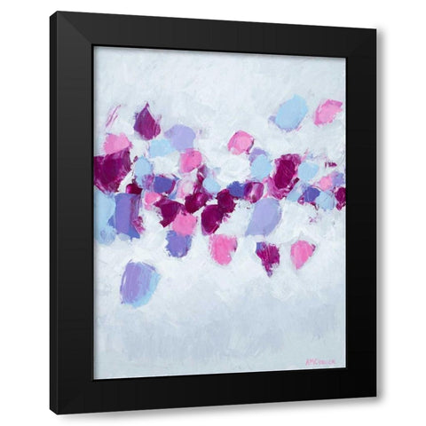 Amoebic Flow II Black Modern Wood Framed Art Print by Coolick, Ann Marie