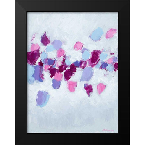 Amoebic Flow II Black Modern Wood Framed Art Print by Coolick, Ann Marie