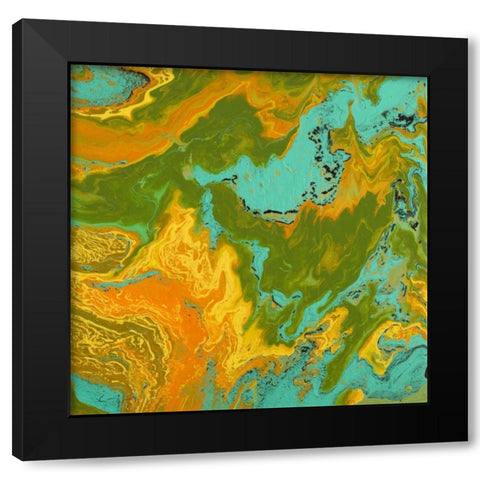 Explore Black Modern Wood Framed Art Print by Mercado, M.
