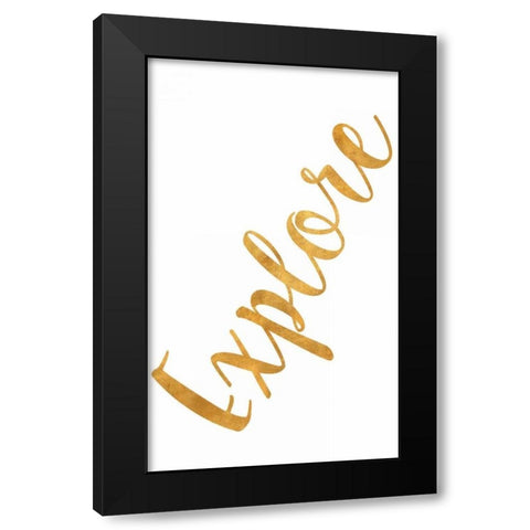 Explore Black Modern Wood Framed Art Print by Studio, Sd Graphics