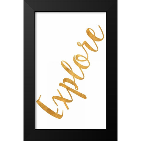 Explore Black Modern Wood Framed Art Print by Studio, Sd Graphics