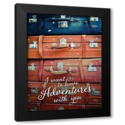 Eastern Travels I Black Modern Wood Framed Art Print by Bryant, Susan