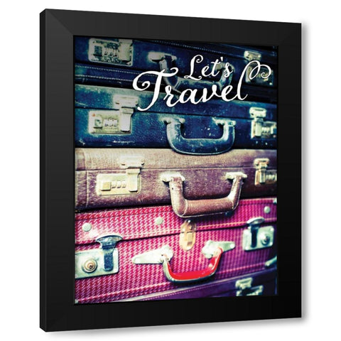 Eastern Travels II Black Modern Wood Framed Art Print by Bryant, Susan