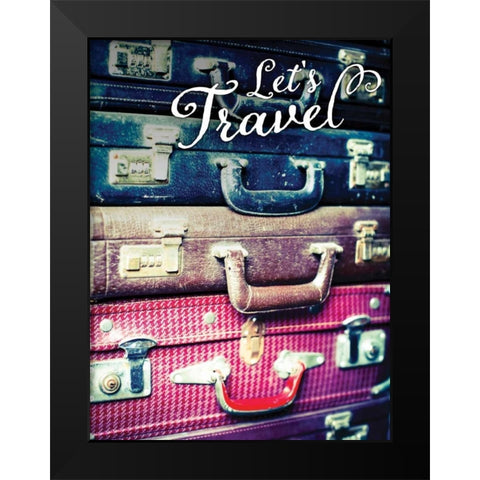 Eastern Travels II Black Modern Wood Framed Art Print by Bryant, Susan