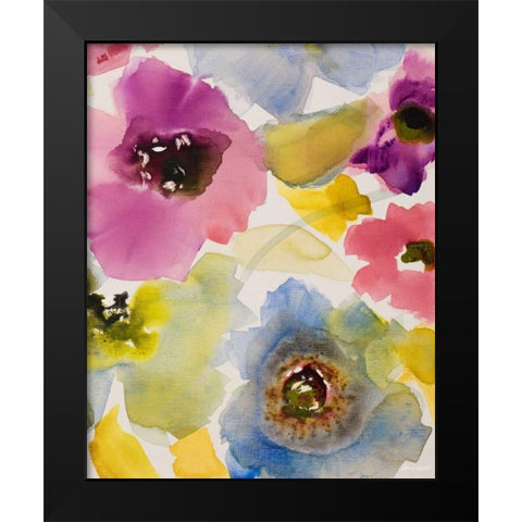 Belle Lumiere II Black Modern Wood Framed Art Print by Loreth, Lanie