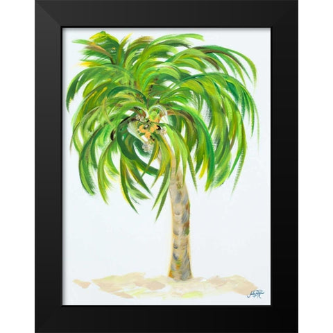Palm Days III Black Modern Wood Framed Art Print by DeRice, Julie