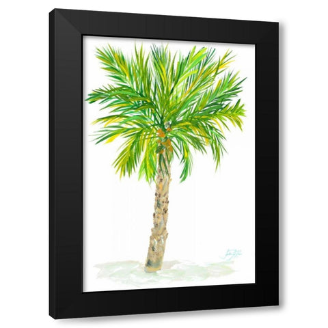 Palm Days VII Black Modern Wood Framed Art Print by DeRice, Julie