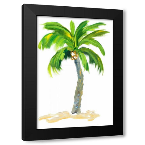 Palm Days VI Black Modern Wood Framed Art Print by DeRice, Julie