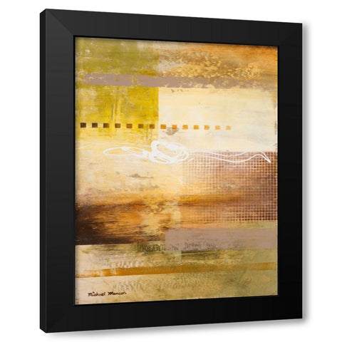 Warmth Coming Through I Black Modern Wood Framed Art Print by Marcon, Michael