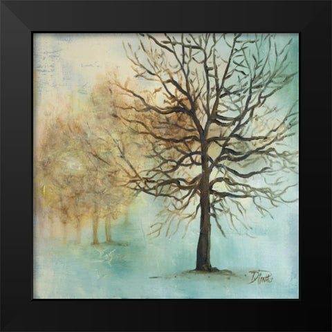 Serene Forest I Black Modern Wood Framed Art Print by Pinto, Patricia