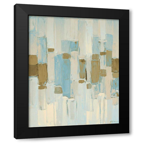 Muted Rhizome I Black Modern Wood Framed Art Print by Coolick, Ann Marie