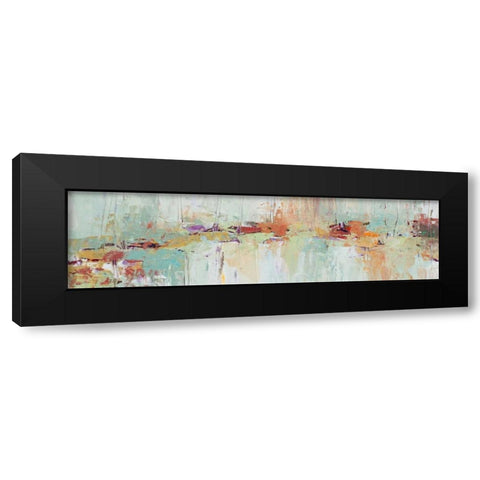 Abstract Rhizome Panel Black Modern Wood Framed Art Print by Coolick, Ann Marie
