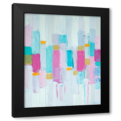 Cool Rhizome I Black Modern Wood Framed Art Print by Coolick, Ann Marie