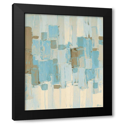 Muted Rhizome II Black Modern Wood Framed Art Print with Double Matting by Coolick, Ann Marie