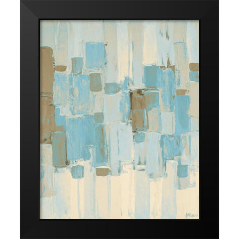 Muted Rhizome II Black Modern Wood Framed Art Print by Coolick, Ann Marie