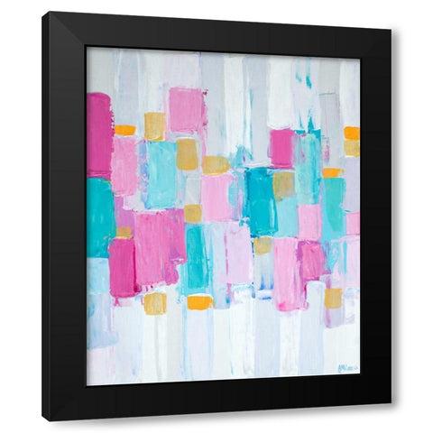 Cool Rhizome II Black Modern Wood Framed Art Print by Coolick, Ann Marie