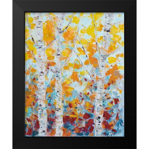 Aspen October I Black Modern Wood Framed Art Print by Coolick, Ann Marie