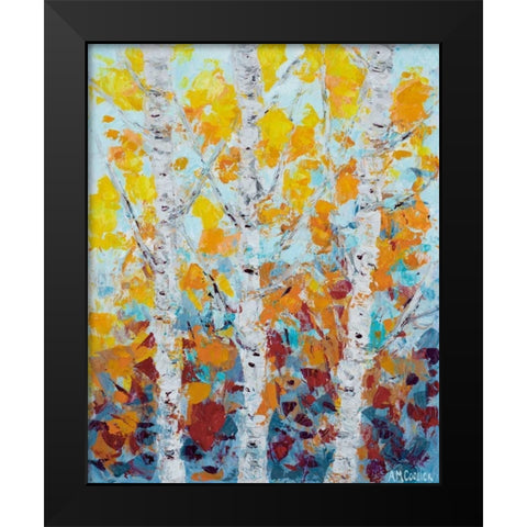 Aspen October II Black Modern Wood Framed Art Print by Coolick, Ann Marie