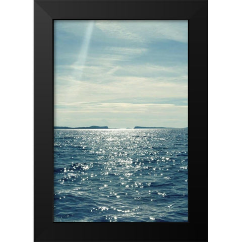 North Eastern Coastal I Black Modern Wood Framed Art Print by Gardner, Sarah