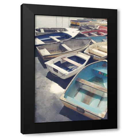 Eastern Coastal Black Modern Wood Framed Art Print by Gardner, Sarah