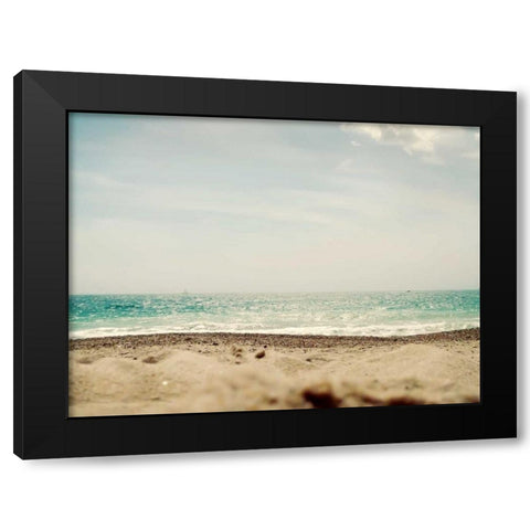 British Coast Black Modern Wood Framed Art Print with Double Matting by Gardner, Sarah