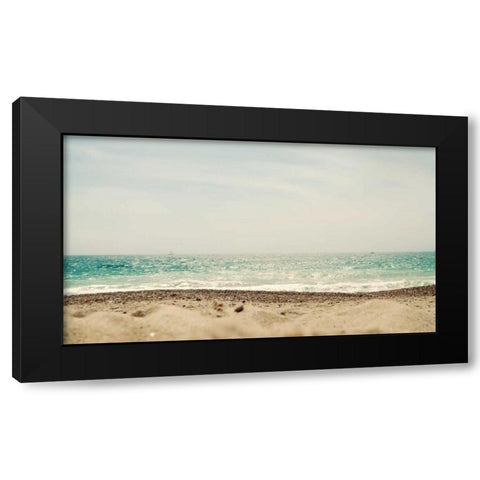 British Coast Black Modern Wood Framed Art Print with Double Matting by Gardner, Sarah