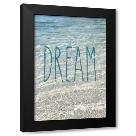 Dream Black Modern Wood Framed Art Print by Gardner, Sarah