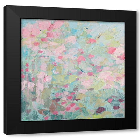 Dancing Sakura Tree I Black Modern Wood Framed Art Print by Coolick, Ann Marie