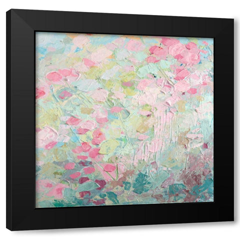 Dancing Sakura Tree II Black Modern Wood Framed Art Print by Coolick, Ann Marie