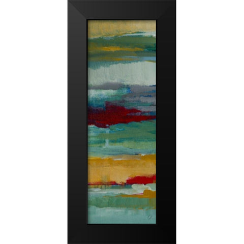 Splendid Sky Panel I Black Modern Wood Framed Art Print by Loreth, Lanie