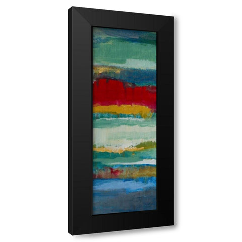 Splendid Sky Panel II Black Modern Wood Framed Art Print by Loreth, Lanie