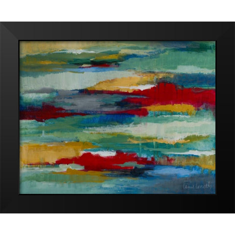Splendid Sky Black Modern Wood Framed Art Print by Loreth, Lanie