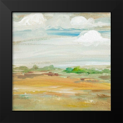 My Land IV Black Modern Wood Framed Art Print by Maria, Robin