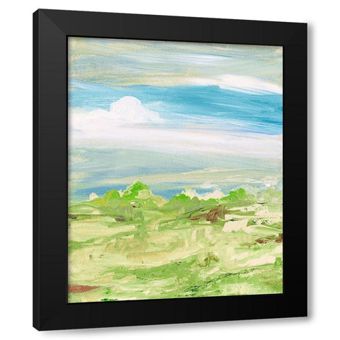 My Dream Land II Black Modern Wood Framed Art Print with Double Matting by Maria, Robin