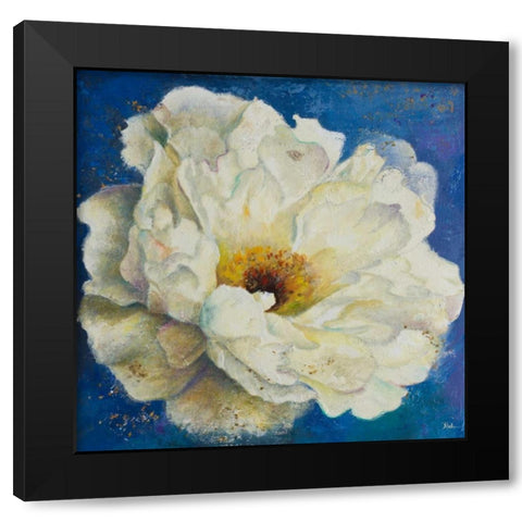 Zuzu Peony I Black Modern Wood Framed Art Print by Pinto, Patricia