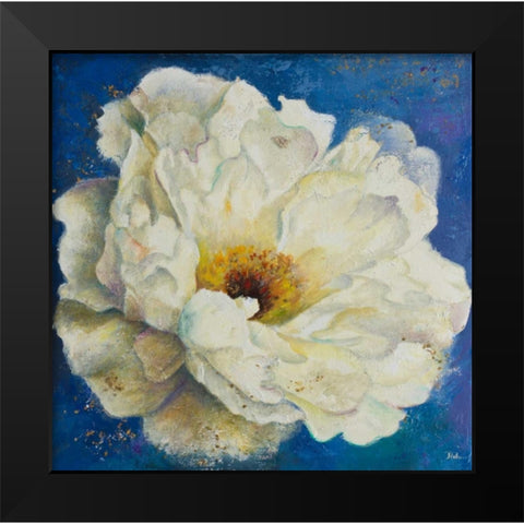 Zuzu Peony I Black Modern Wood Framed Art Print by Pinto, Patricia