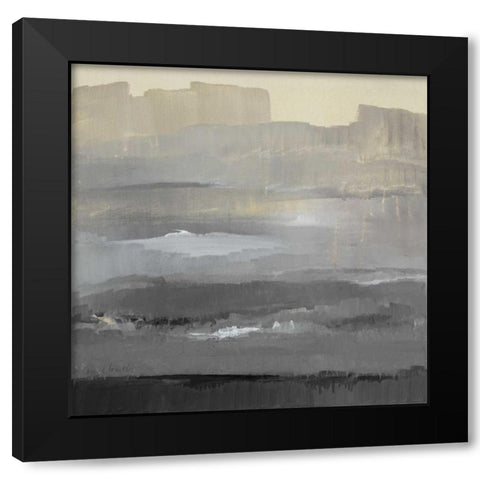 In the Distance Black Modern Wood Framed Art Print by Loreth, Lanie