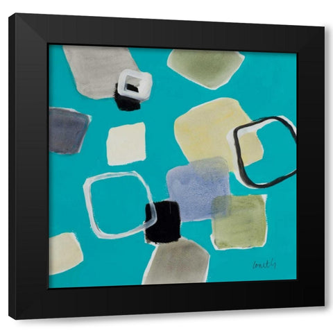 In The Moment II Black Modern Wood Framed Art Print with Double Matting by Loreth, Lanie