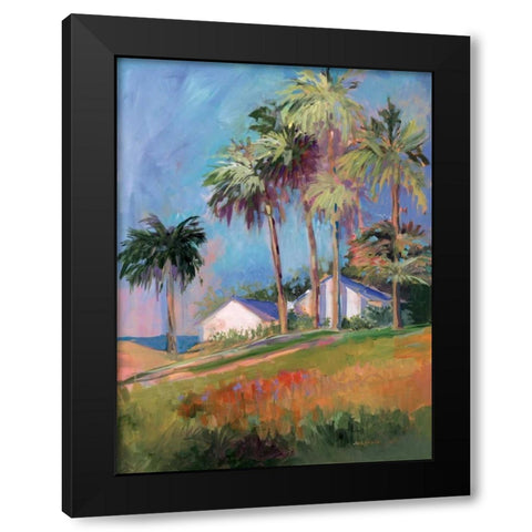 By the Ocean Black Modern Wood Framed Art Print by Slivka, Jane
