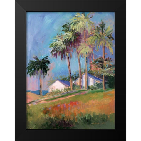 By the Ocean Black Modern Wood Framed Art Print by Slivka, Jane