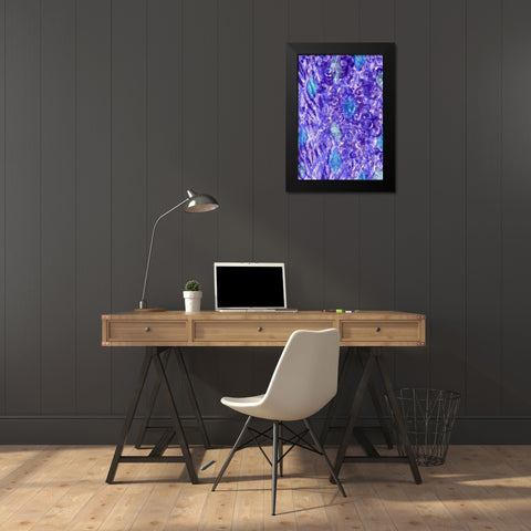 Snake Skin II Black Modern Wood Framed Art Print by Biscardi, Nicholas