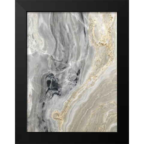 Quartz Top II Black Modern Wood Framed Art Print by Bryant, Susan