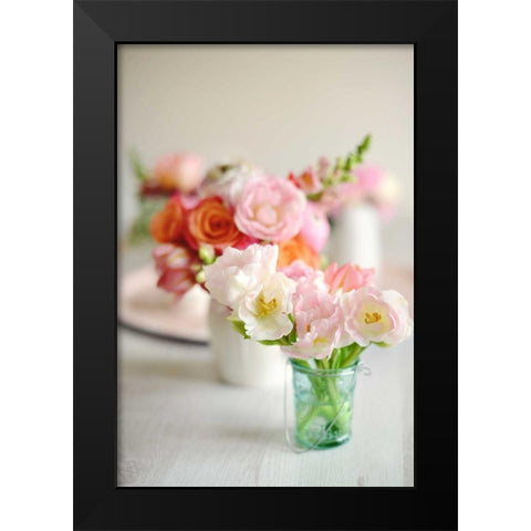 Casual Morning I Black Modern Wood Framed Art Print by Gardner, Sarah