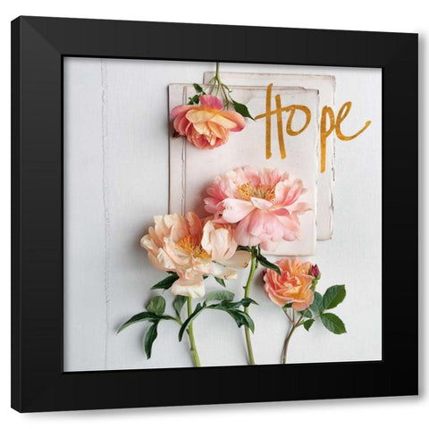 Tender Sentiment III Black Modern Wood Framed Art Print by Gardner, Sarah