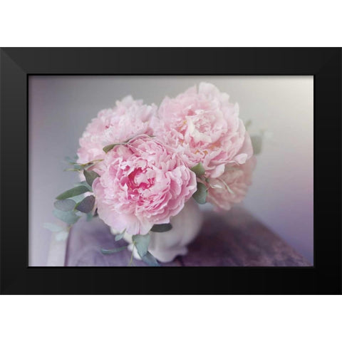 Bouquet of Blooms Black Modern Wood Framed Art Print by Gardner, Sarah