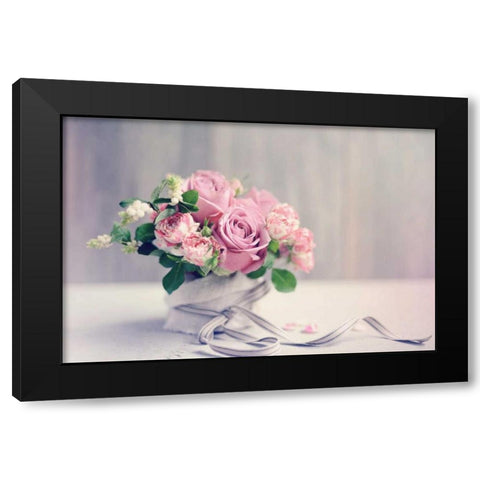 You Raise Me Up Black Modern Wood Framed Art Print by Gardner, Sarah