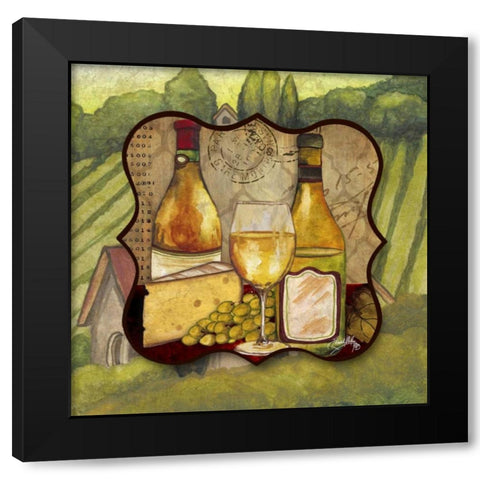 A Good Vintage II Black Modern Wood Framed Art Print with Double Matting by Medley, Elizabeth